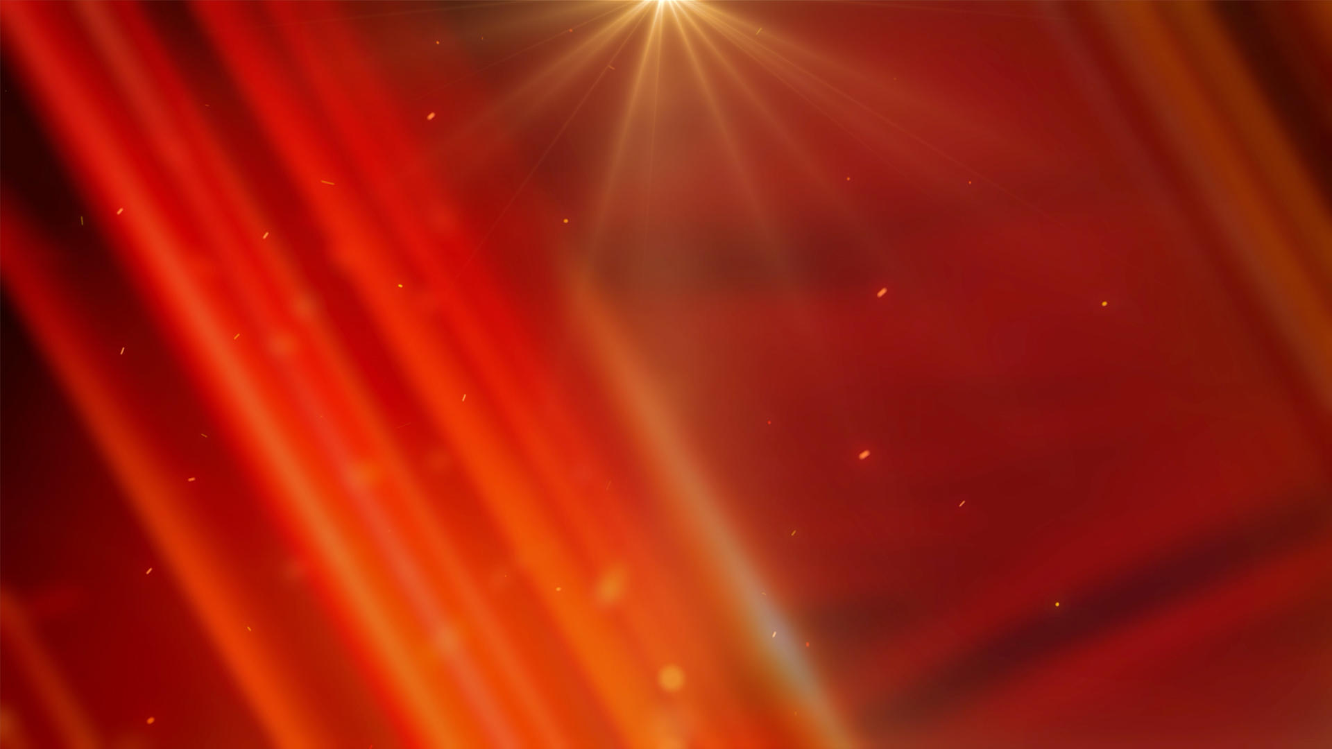 红色光效粒子背景动画视频的预览图