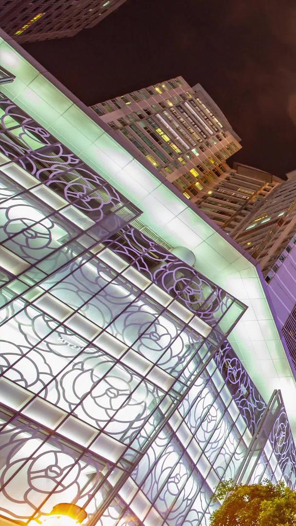 重庆环球金融中心大厦WFC夜景视频的预览图