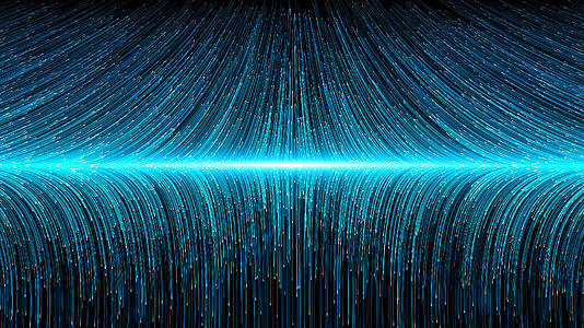 简约蓝色粒子视频的预览图