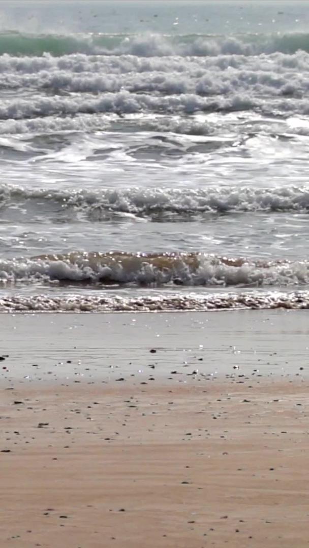 海洋中的波浪慢镜头视频集合视频的预览图