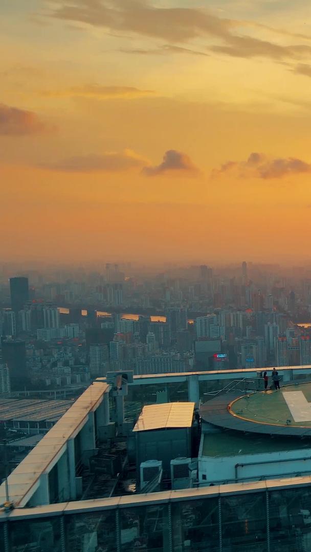 九州国际大厦航拍广西南宁市视频的预览图