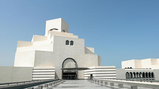 卡塔尔多哈地标建筑合集4K视频的预览图