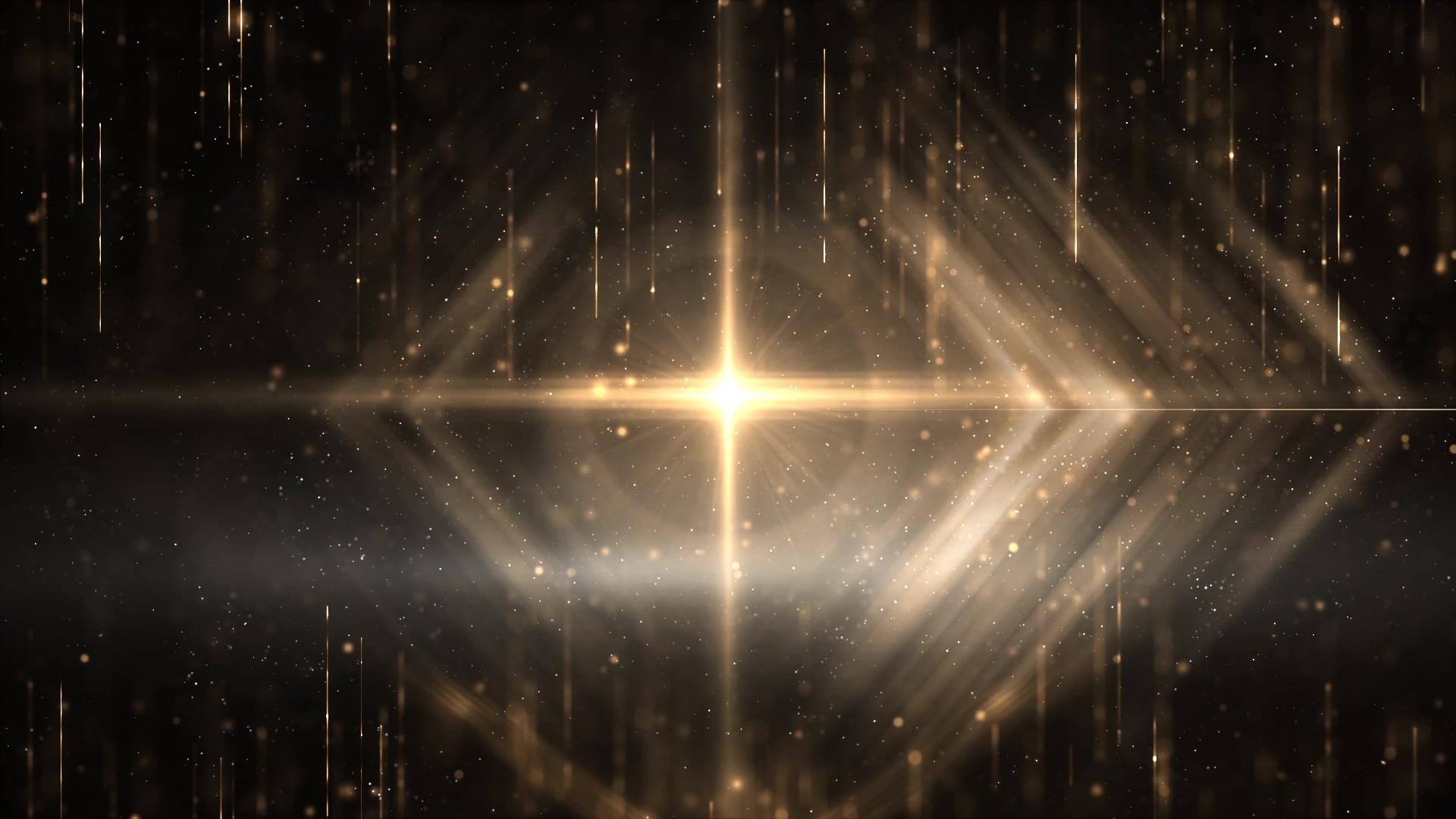 金色颁奖年会背景视频的预览图