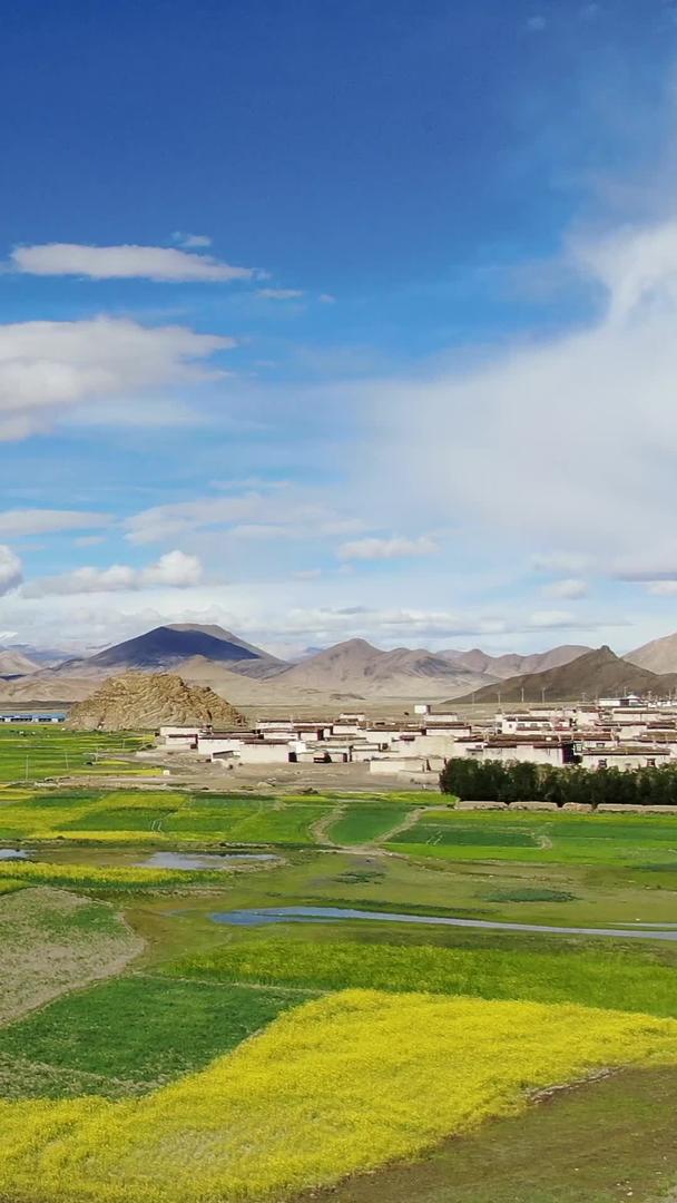西藏定日地区喜马拉雅山脉自然风光航拍视频视频的预览图