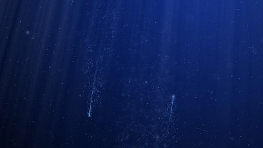 海底粒子穿背景视频的预览图