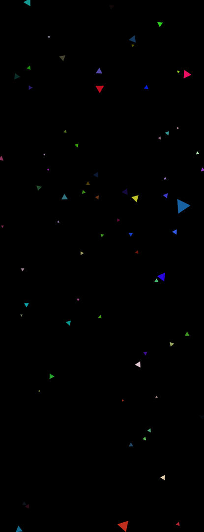 竖版大屏炫彩三角面修饰粒子视频的预览图
