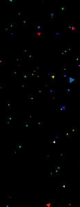 竖版大屏炫彩三角面修饰粒子视频的预览图