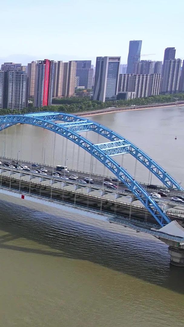 杭州复兴大桥双层高架桥航拍车流视频的预览图