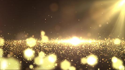 唯美梦幻粒子光效4K视频背景元素视频的预览图