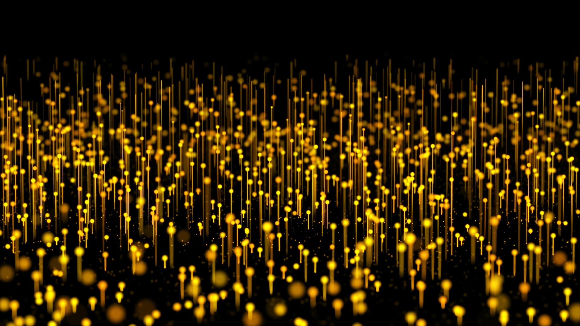 金色粒子生长视频的预览图