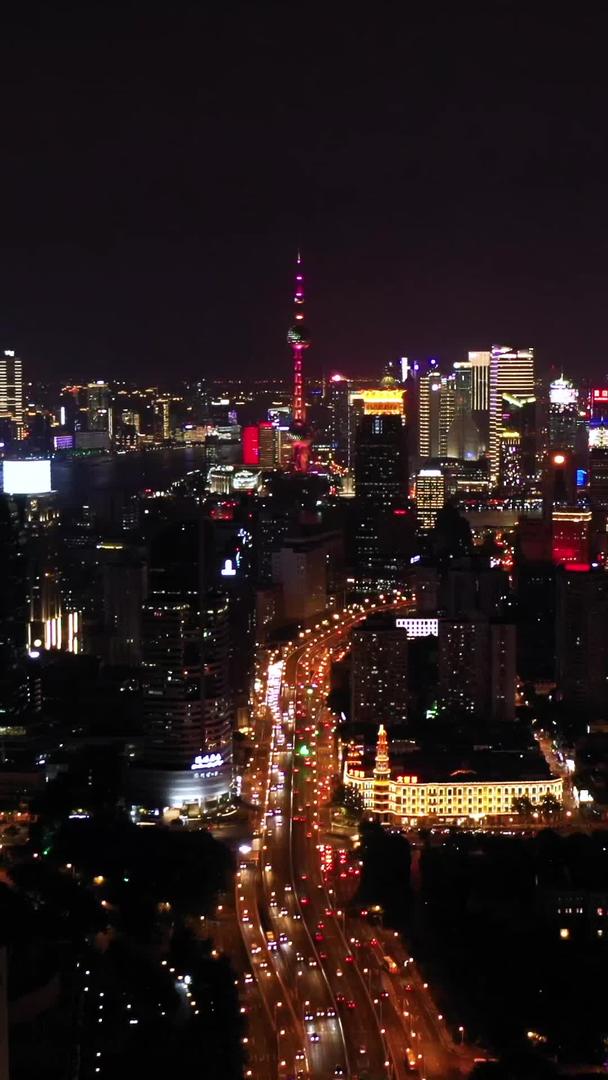 上海的交通交通航拍视频的预览图