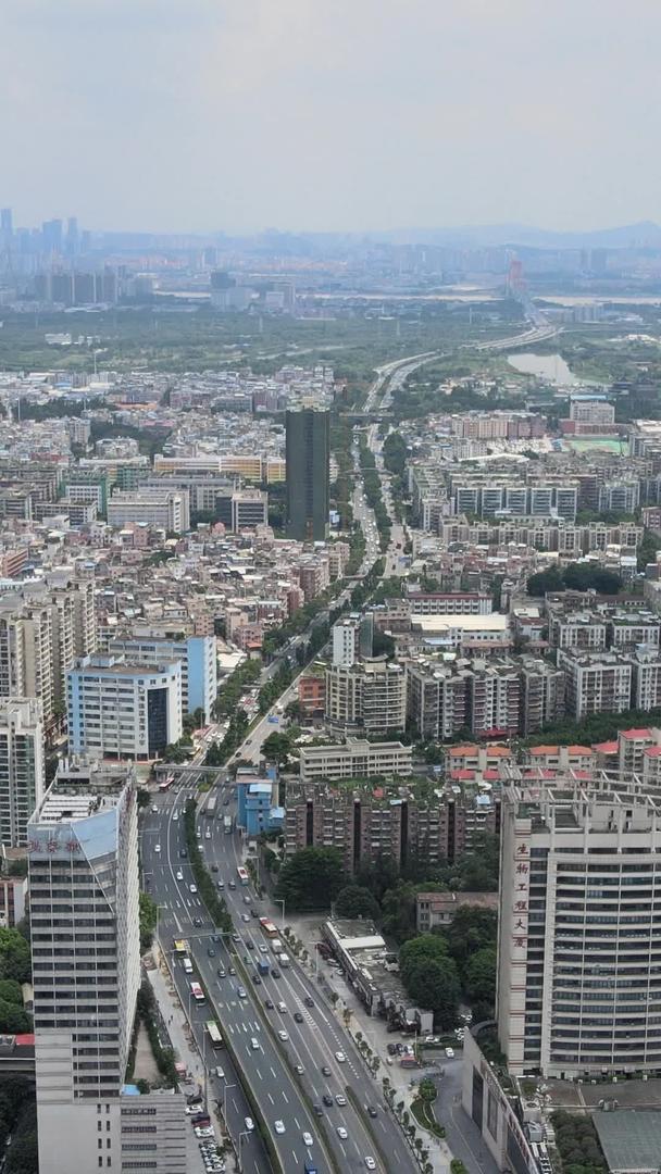 广州海珠区高清航拍城市风景建筑群视频的预览图