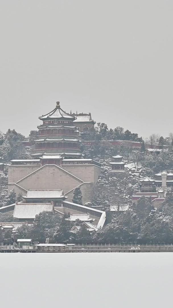 对北京颐和园雪景的印象视频的预览图