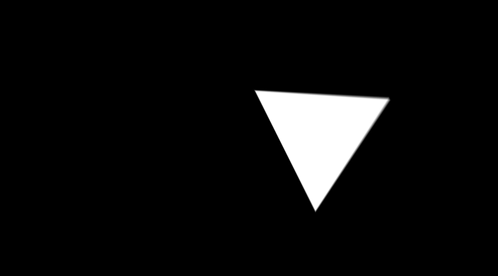 三角形折叠黑白过渡转场视频的预览图