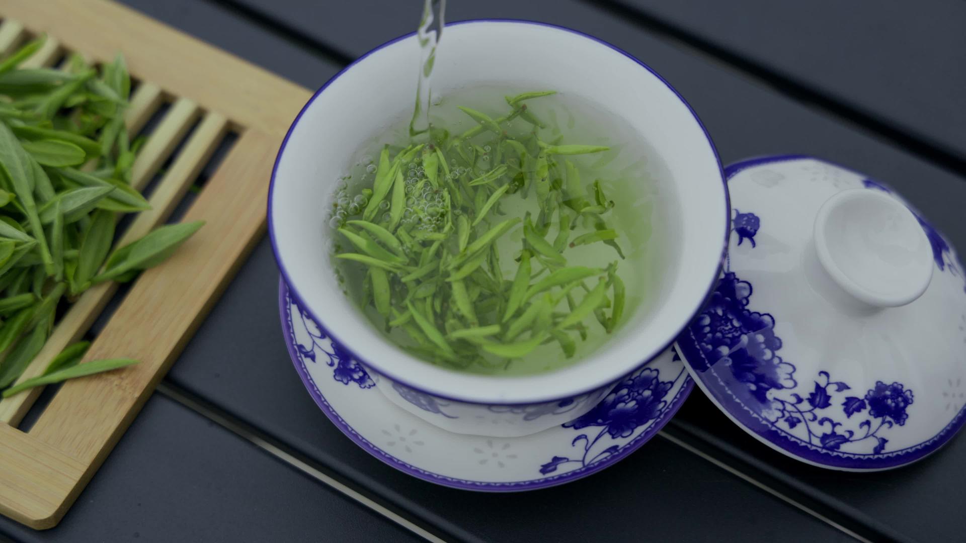 4K实拍茶园茶宣传片镜头泡茶喝茶写意视频素材视频的预览图