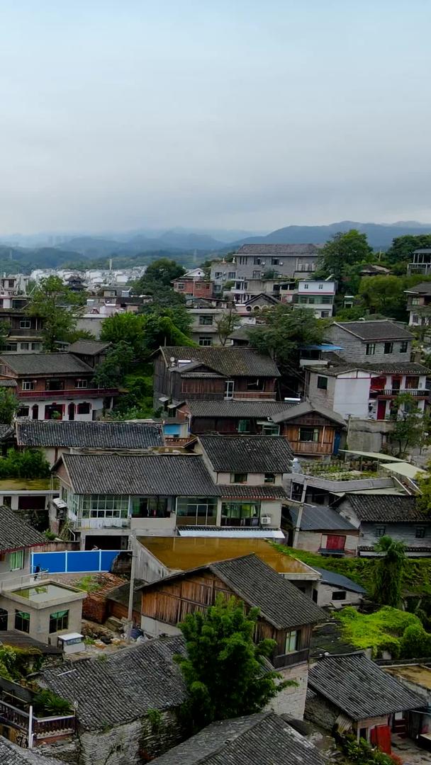贵州青岩古镇风景全景视频的预览图