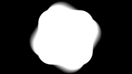 中心矩形旋转弹性黑白过渡转场视频的预览图