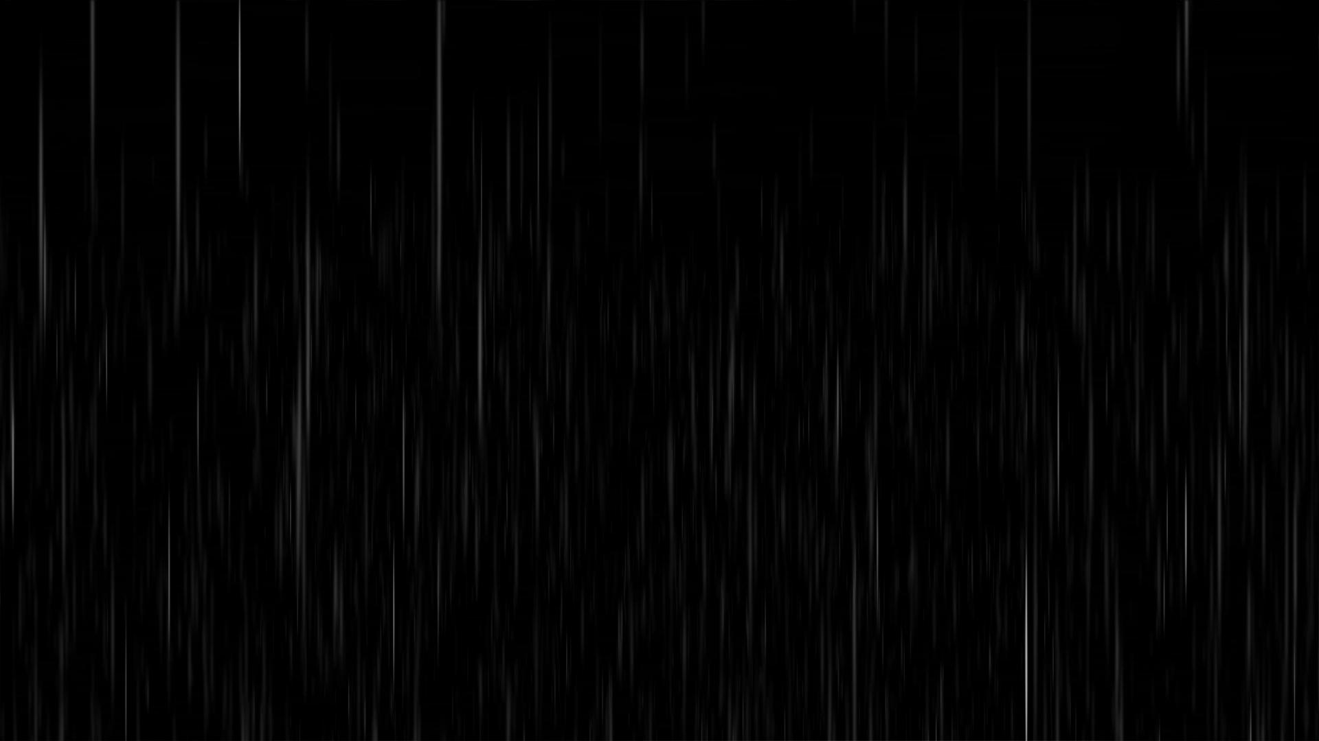 下雨动画元素带透明度通道视频的预览图