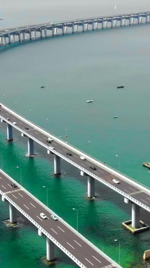 大连地标跨海大桥航拍视频的预览图