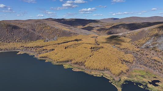 内蒙古阿尔山乌苏浪子湖航拍视频的预览图