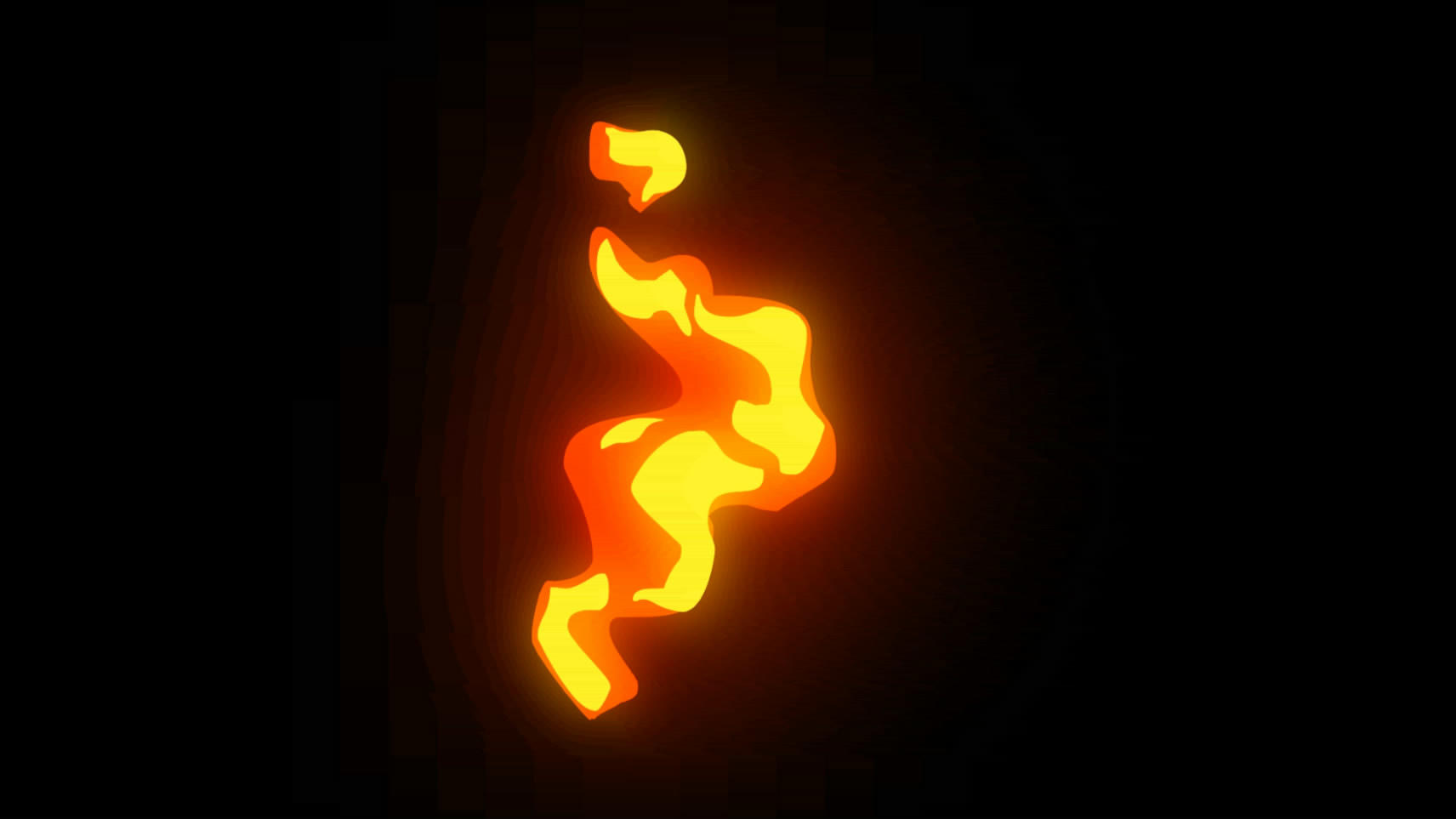 动态火焰元素视频视频的预览图