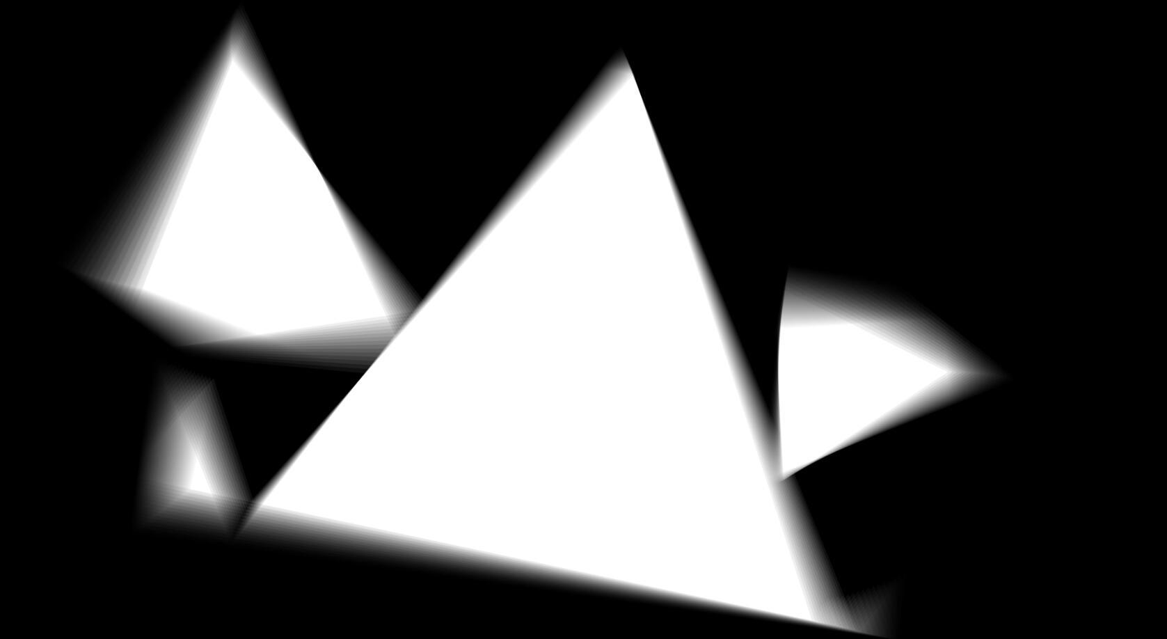三角形弹性拼接黑白过渡转场视频的预览图