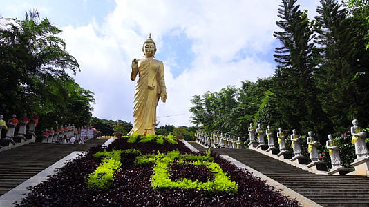 西双版纳勐勒大佛寺视频的预览图