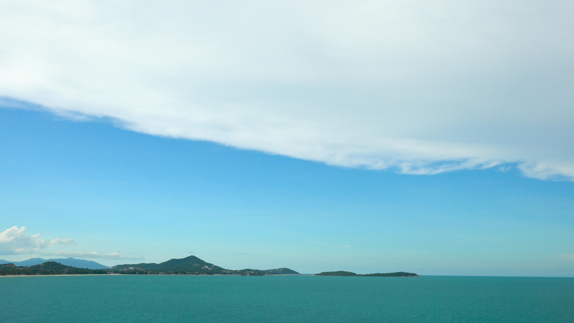 海岛大海云层云海延时4K视频的预览图