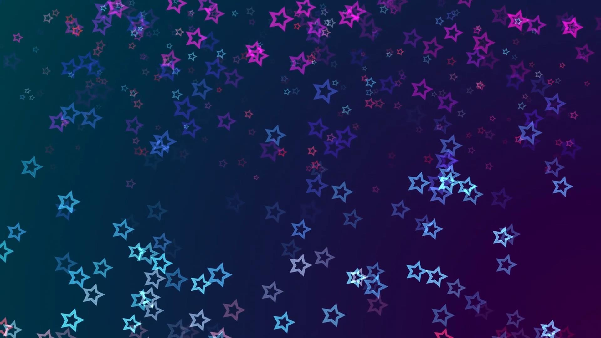 五彩斑斓唯美动态粒子光效视频元素视频的预览图