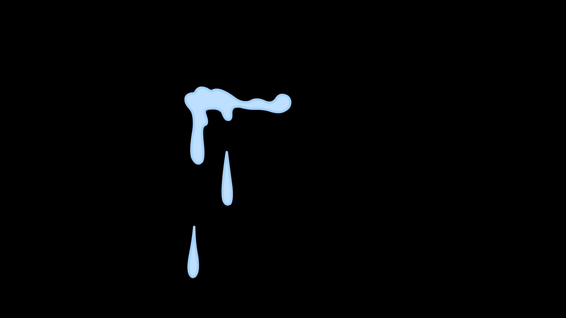 卡通眼泪动画视频的预览图