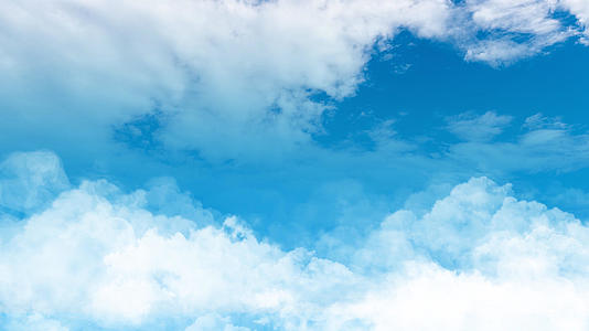 4K蓝天白云层背景AE模板视频的预览图