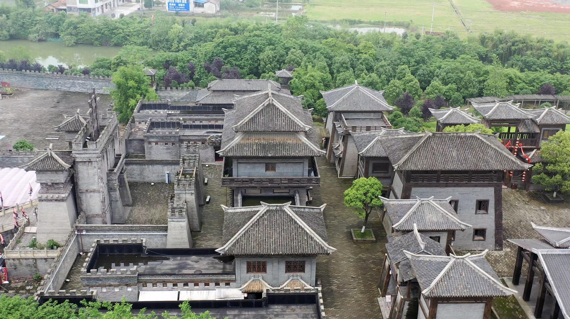 湖北咸宁三国赤壁古战场视频的预览图
