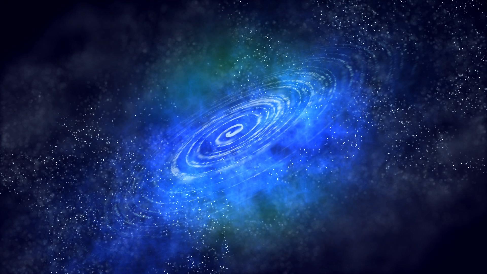 动态唯美星空粒子视频的预览图