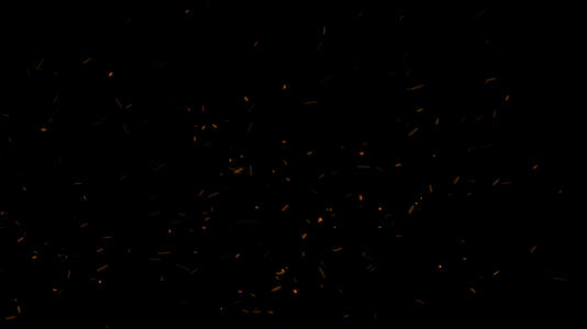 飘散火光火花粒子视频的预览图
