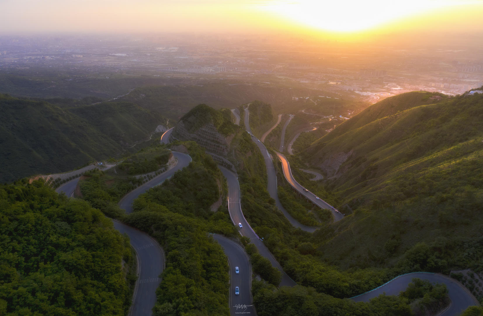 骊山日落视频的预览图