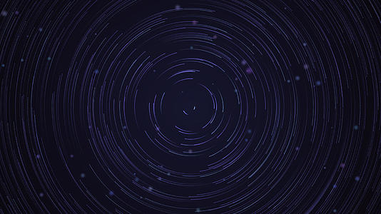 震撼星轨动态背景视频的预览图