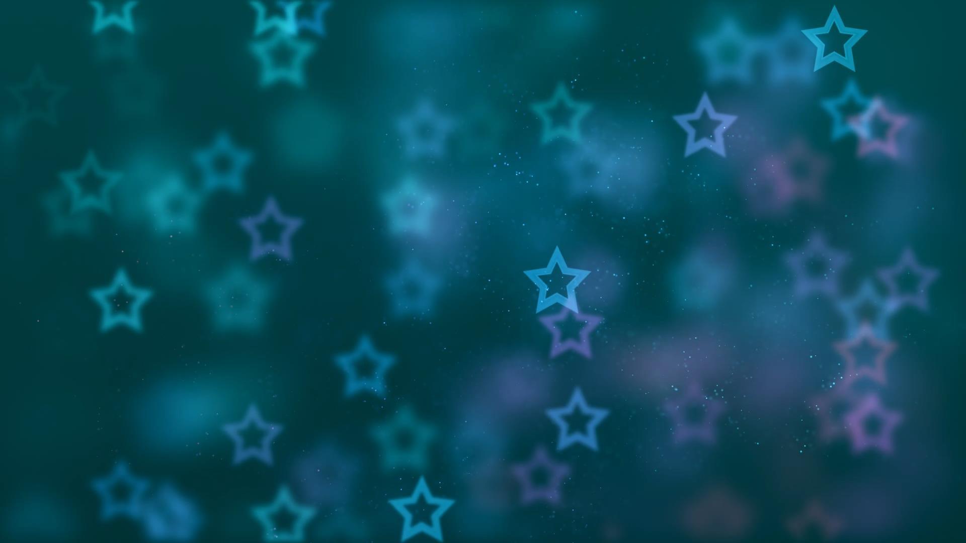 动态唯美星星粒子动态背景视频元素视频的预览图