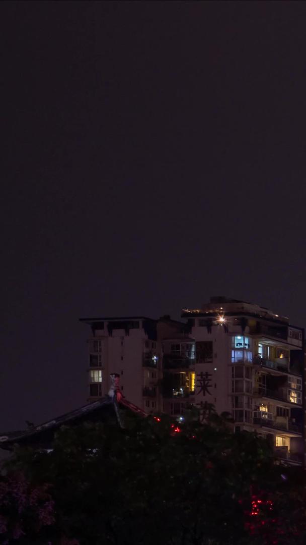 延迟拍摄成都市锦江区九眼桥中景10k视频的预览图