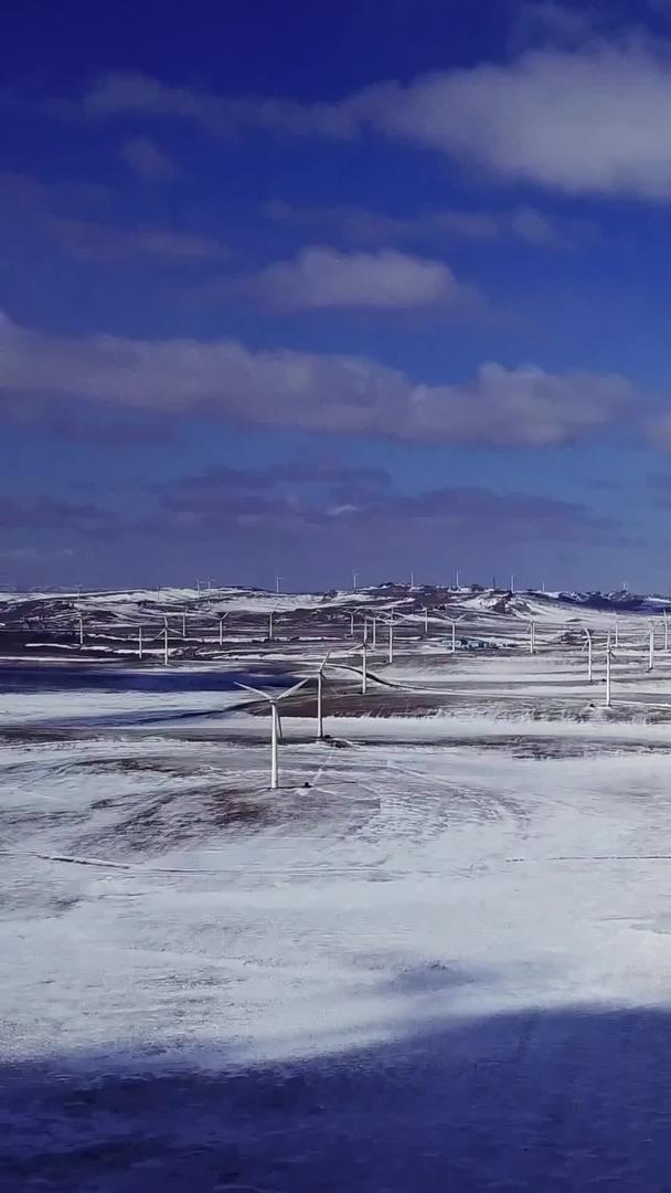 内蒙古雪天公路视频的预览图