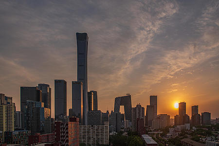 北京城市白转夜8K延时视频的预览图