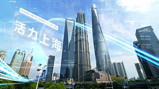 科技感城市视频的预览图