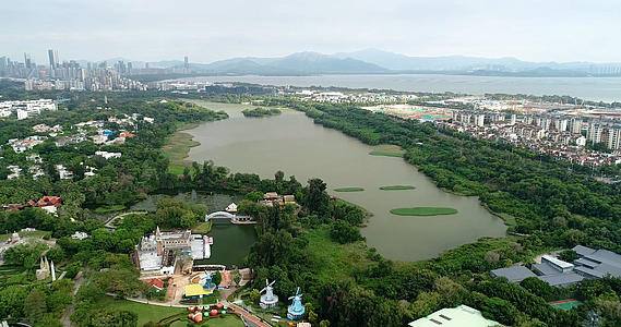 4K深圳华侨城湿地公园视频的预览图