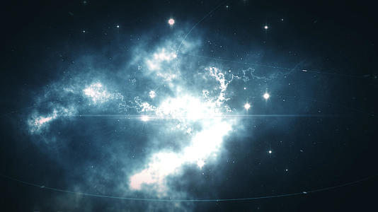 宇宙星云穿梭视频的预览图