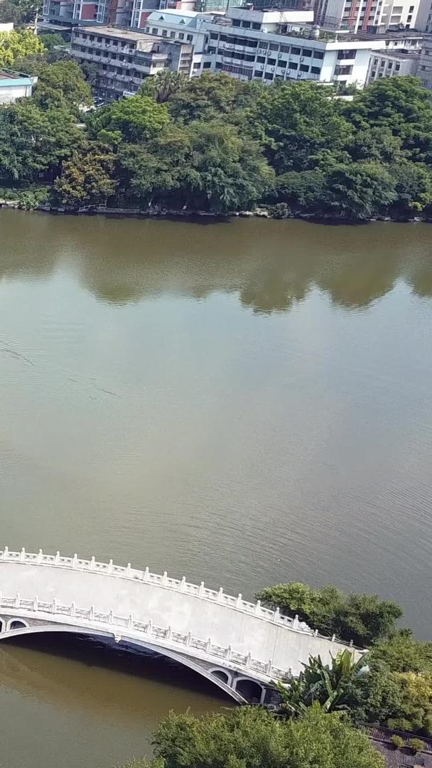 桂林两江四湖景区高清航拍视频的预览图