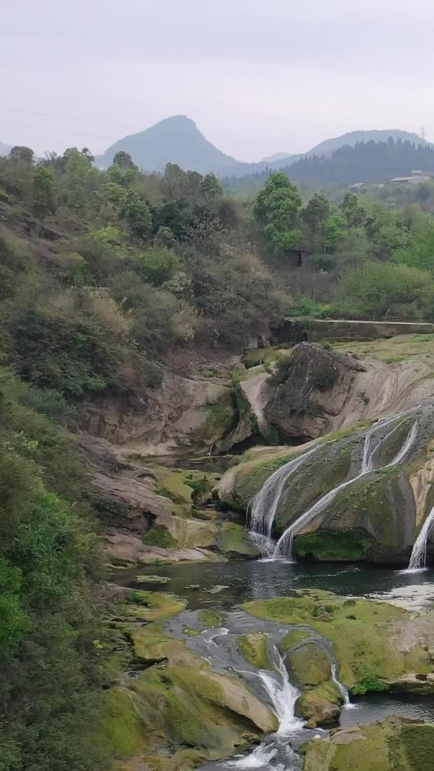 贵州安顺黄果树景区陡坡瀑布视频的预览图