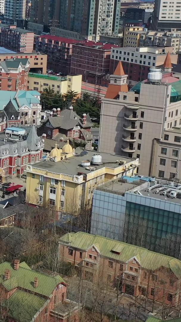 辽宁大连百年俄罗斯风情街视频的预览图