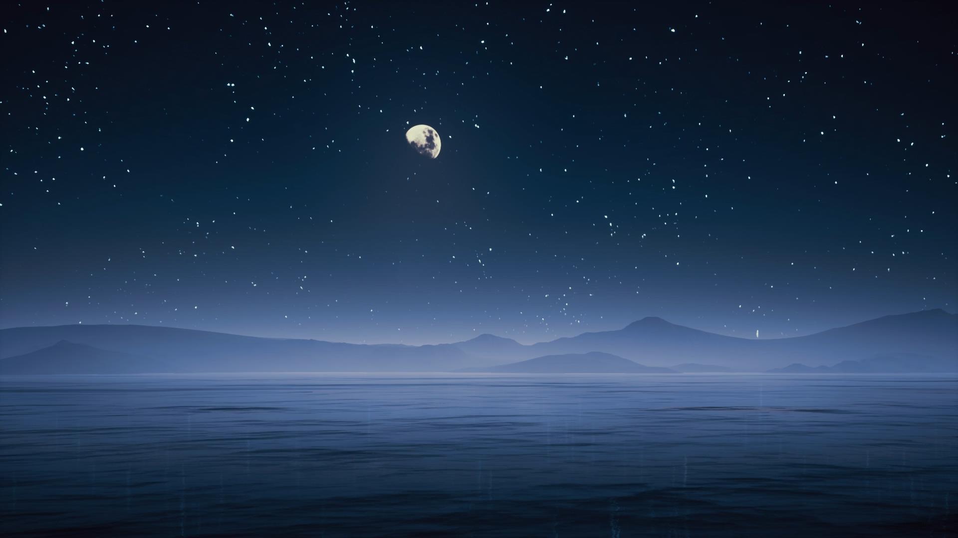 月光湖面视频的预览图