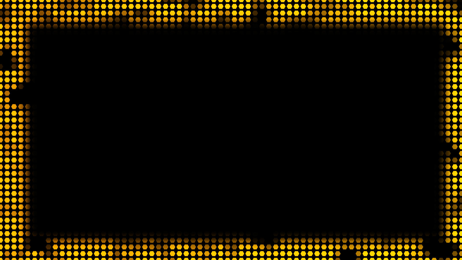 金色蜂窝粒子边框修饰动画视频的预览图