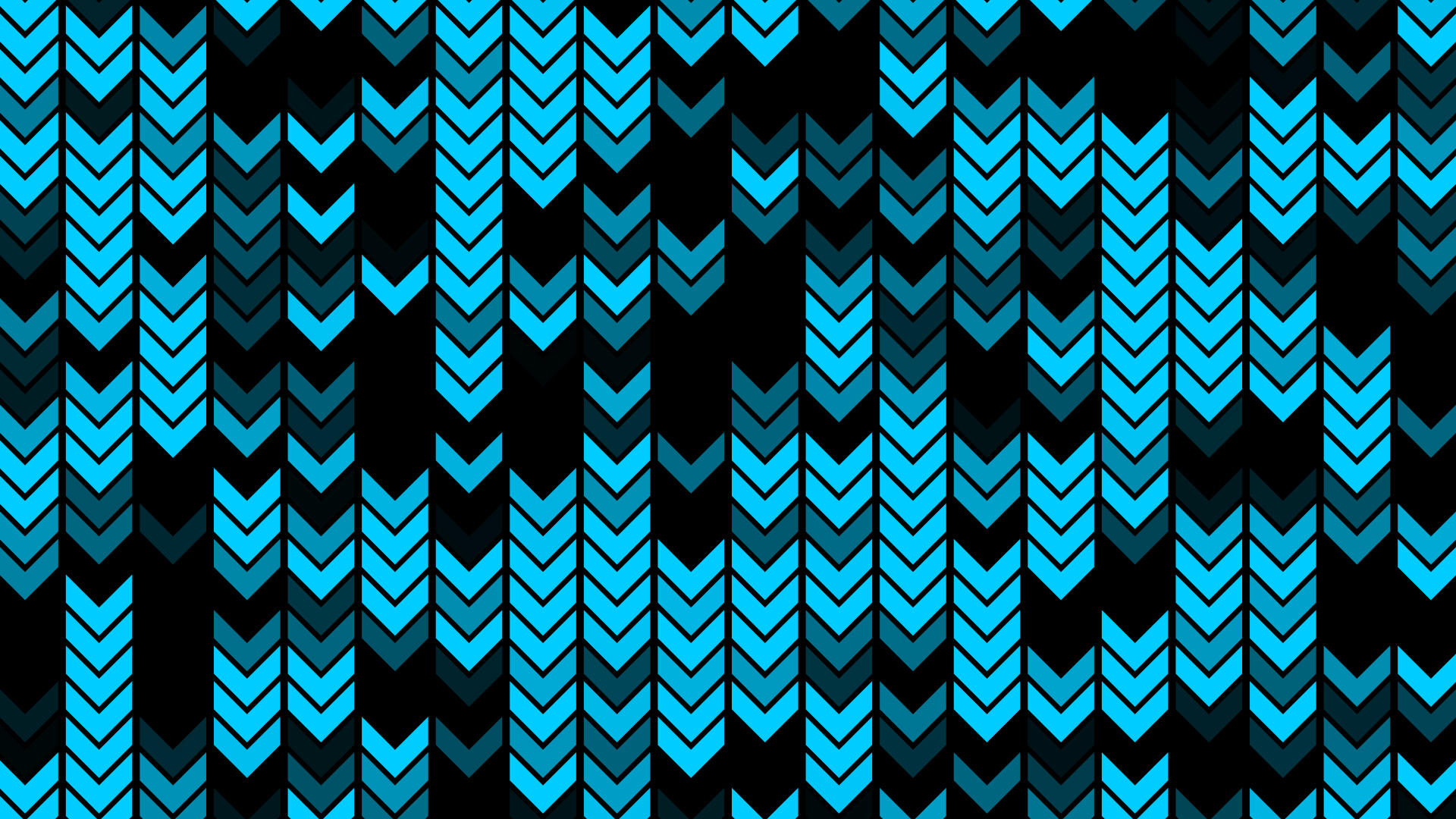 蓝色科技三角粒子下落位移修饰动画视频的预览图