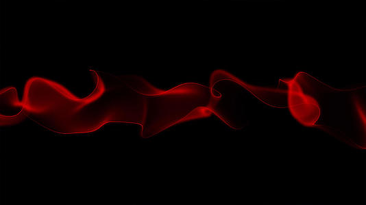 粒子红绸布动画元素带透明度通道视频的预览图